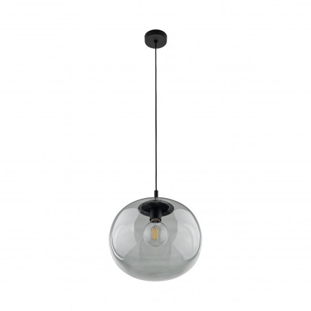 Lampa wisząca Vibe - grafitowa, szklana - TK Lighting