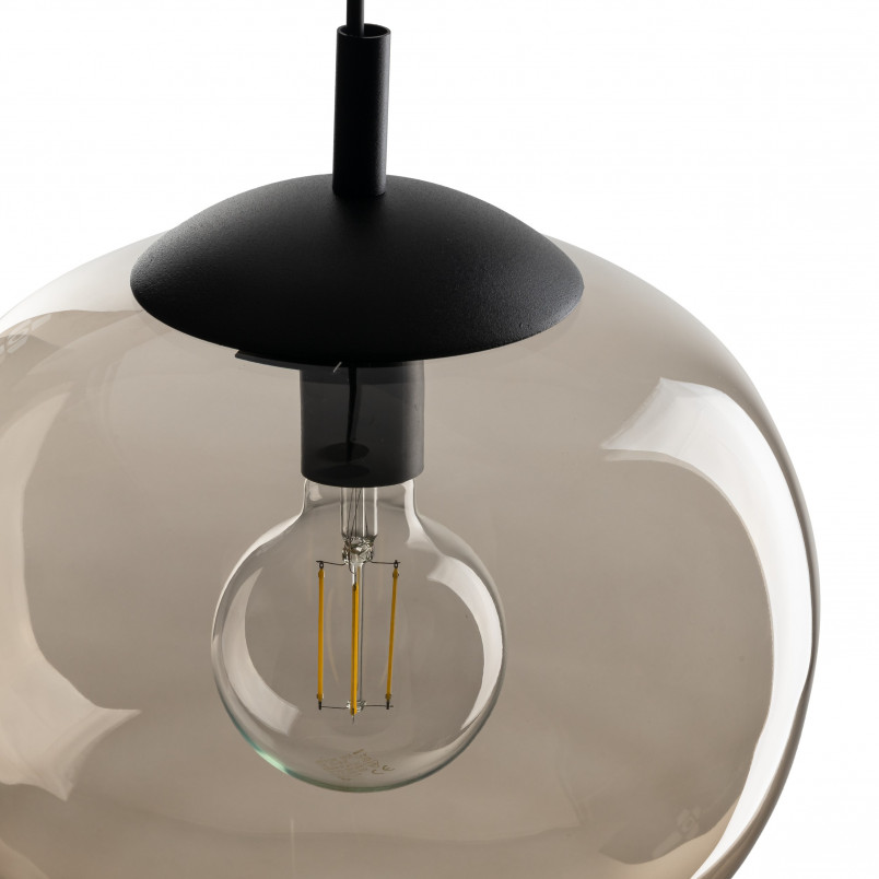 Lampa wisząca szklana Vibe 30cm topaz TK Lighting | Kup teraz!