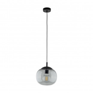 Lampa Wisząca Szklana Vibe - TK Lighting | Grafitowa, 25cm