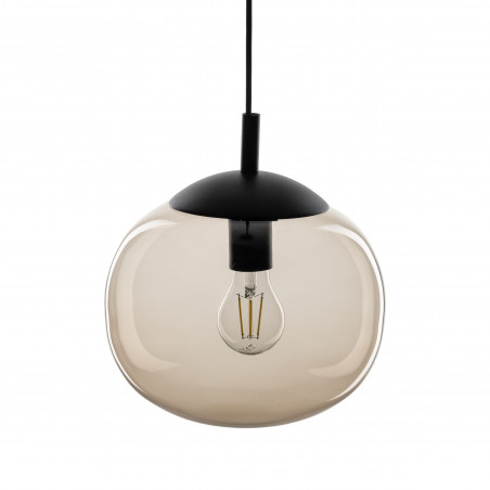 Lampa wisząca Vibe - szklana, bursztynowa | TK Lighting