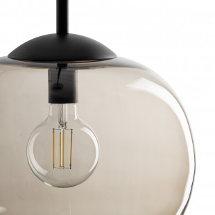 Lampa wisząca Vibe - szklana, bursztynowa | TK Lighting