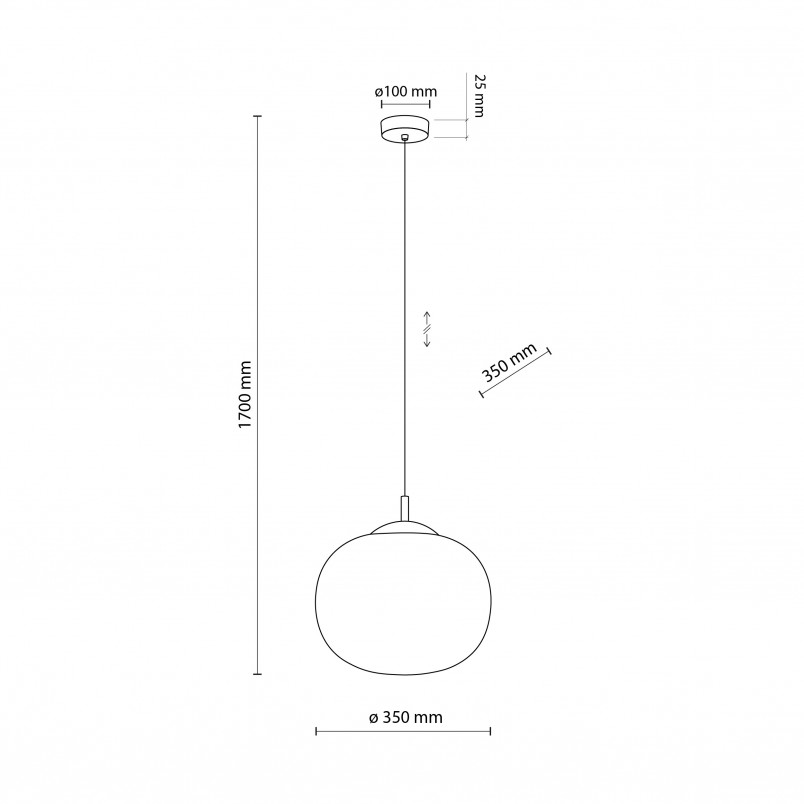 Lampa Wisząca Vibe Biała - TK Lighting | Elegancki Design