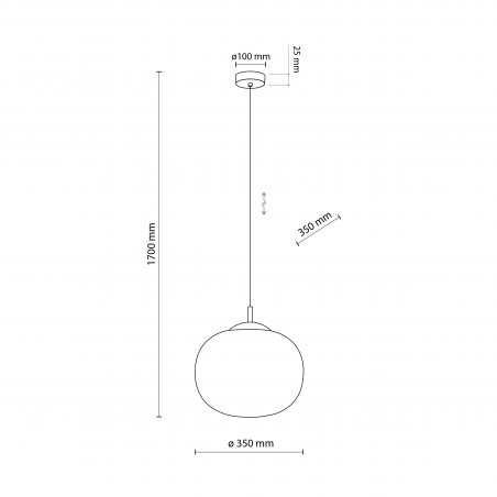 Lampa Wisząca Vibe Biała - TK Lighting | Elegancki Design