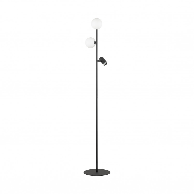 Lampa podłogowa Vox | 2 szklane kule | TK Lighting