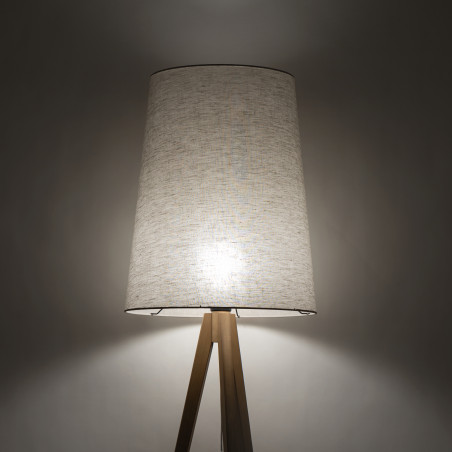 Lampa na trójnogu drewnianym Walz | TK Lighting - Skandynawski design
