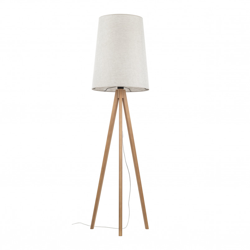 Lampa na trójnogu drewnianym Walz | TK Lighting - Skandynawski design
