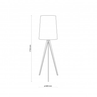 Lampa na trójnogu drewnianym Walz | TK Lighting - Skandynawski design