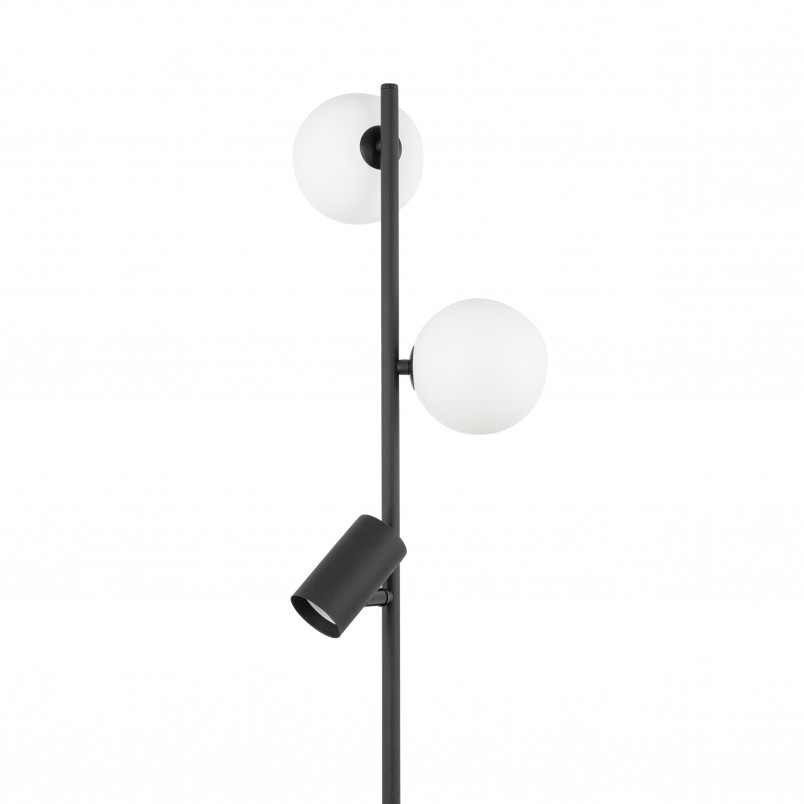 Lampa podłogowa Vox | 2 szklane kule | TK Lighting
