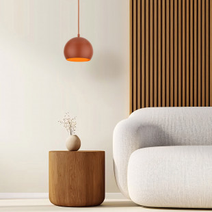 Lampa wisząca Zoe ceglana TK Lighting | E27, 17cm