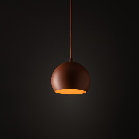 Lampa wisząca Zoe ceglana TK Lighting | E27, 17cm