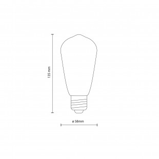 Żarówka ściemniana E27 TK Lighting - 10W, 3000K