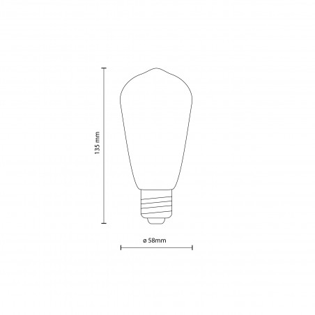 Żarówka ściemniana E27 TK Lighting - 10W, 3000K
