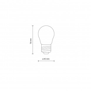 Żarówka ściemniana E27 6W TK Lighting | Ciepłe Światło