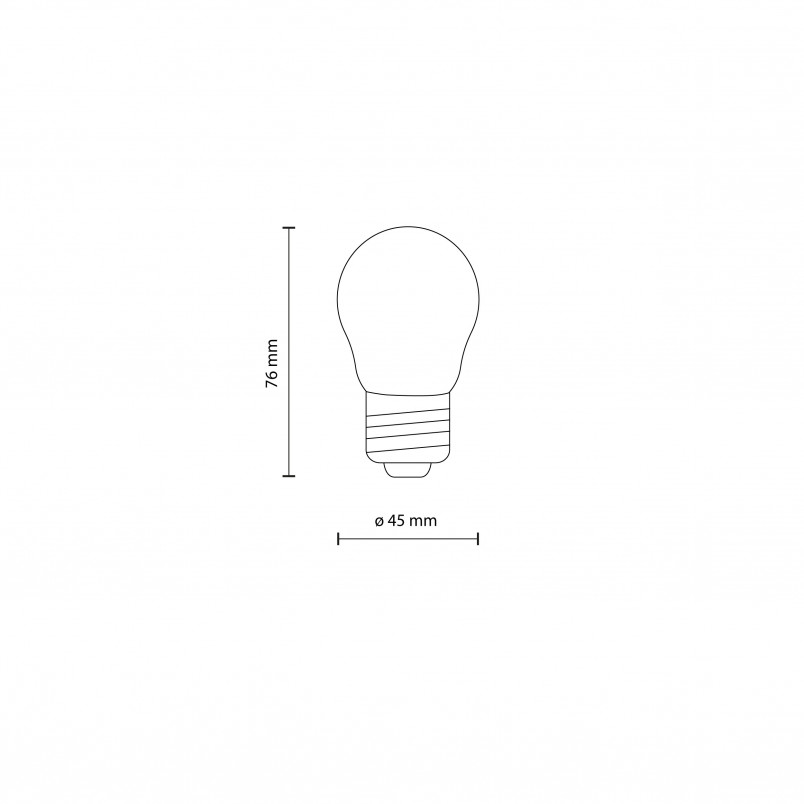 Żarówka ściemniana E27 6W TK Lighting | Ciepłe Światło