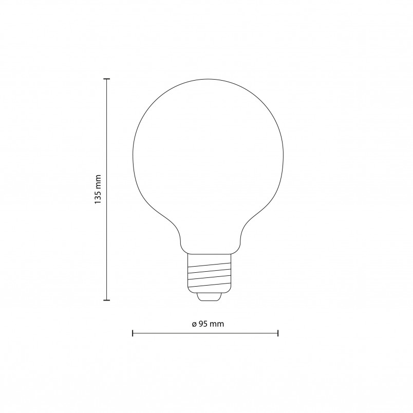 Żarówka ściemniana E27 TK Lighting - Ciepła barwa, 14W