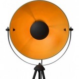Lampa podłogowa Alvaro | Loftowa lampa na trójnogu czarna