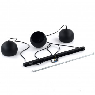 Lampa wisząca Zoe czarna - TK Lighting | 81cm