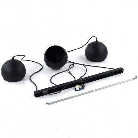 Lampa wisząca Zoe czarna - TK Lighting | 81cm
