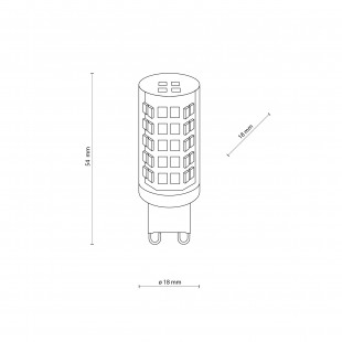 Żarówka LED G9 4W 4000K TK Lighting | Energooszczędna