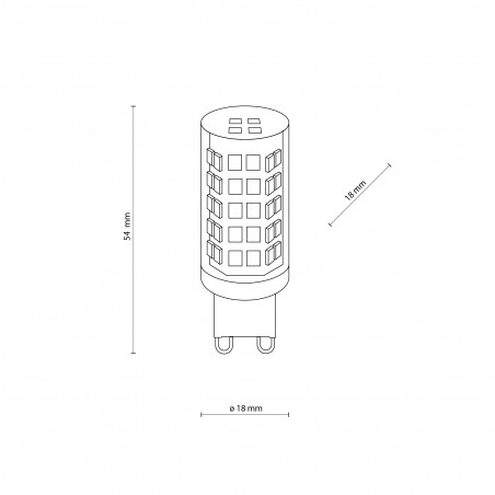 Żarówka LED G9 4W 4000K TK Lighting | Energooszczędna