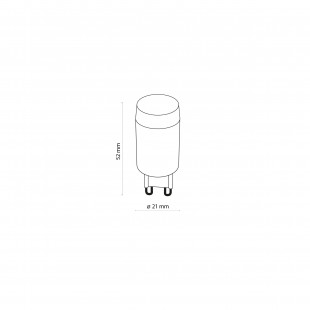 Żarówka G9 LED TK Lighting 3W 4000K - Oświetlenie TK