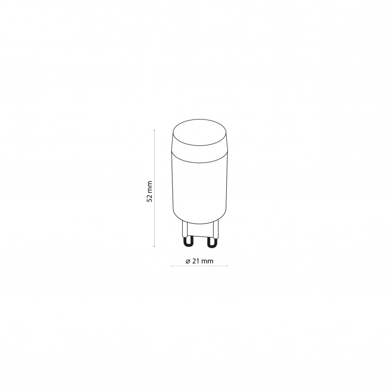 Żarówka G9 LED TK Lighting 3W 4000K - Oświetlenie TK
