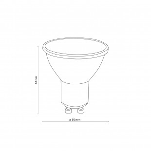 Żarówka GU10 LED 5W 4000K Biała TK Lighting - Oświetlenie