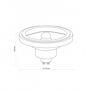 Żarówka LED GU10 TK Lighting 11W 4000K - Oświetlenie