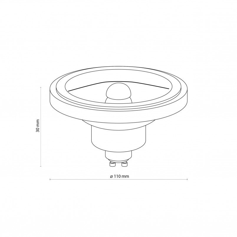 Żarówka LED GU10 TK Lighting 11W 4000K - Oświetlenie