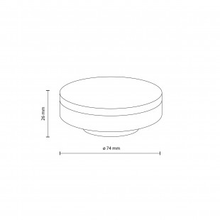 Żarówka GX53 LED TK Lighting 8W - Ciepła Barwa | Sklep z Lampami