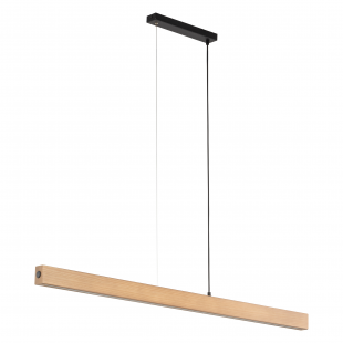 Lampa drewniana wisząca Teo LED 126cm | TK Lighting