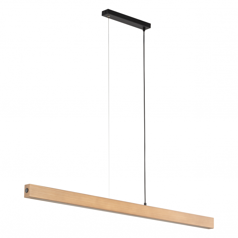 Lampa drewniana wisząca Teo LED 126cm | TK Lighting