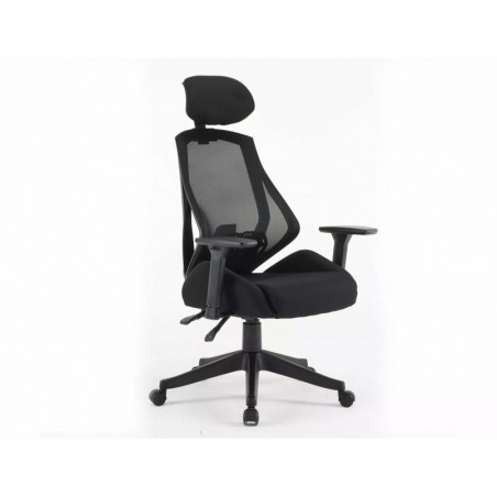 Fotel biurowy Signal Q-406 M - Ergonomiczny, Czarny