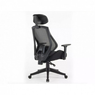 Fotel biurowy Signal Q-406 M - Ergonomiczny, Czarny