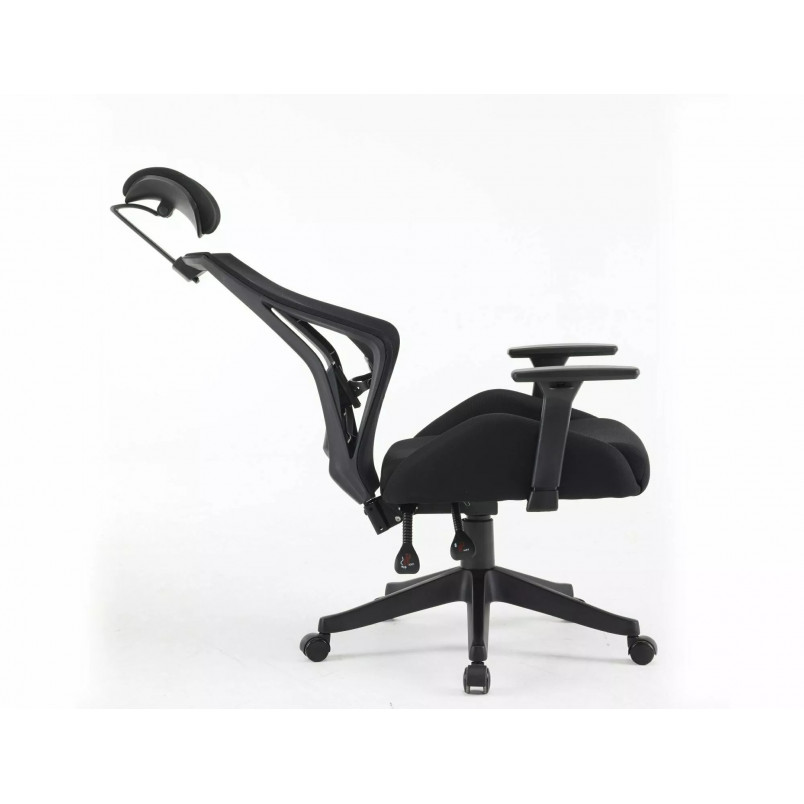 Fotel biurowy Signal Q-406 M - Ergonomiczny, Czarny