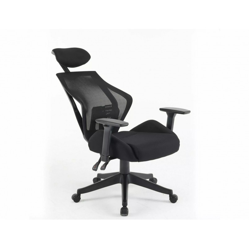 Fotel biurowy Signal Q-406 M - Ergonomiczny, Czarny