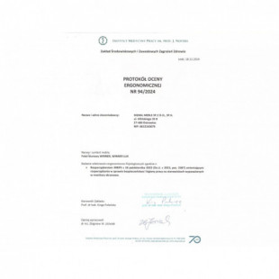 Fotel biurowy Winner Lux Signal | Ergonomiczny, Regulowany