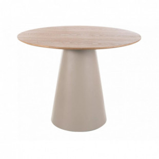 Stół okrągły Angel 100cm dąb/kaszmir Signal - Elegancki design