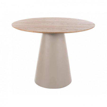 Stół okrągły Angel 100cm dąb/kaszmir Signal - Elegancki design