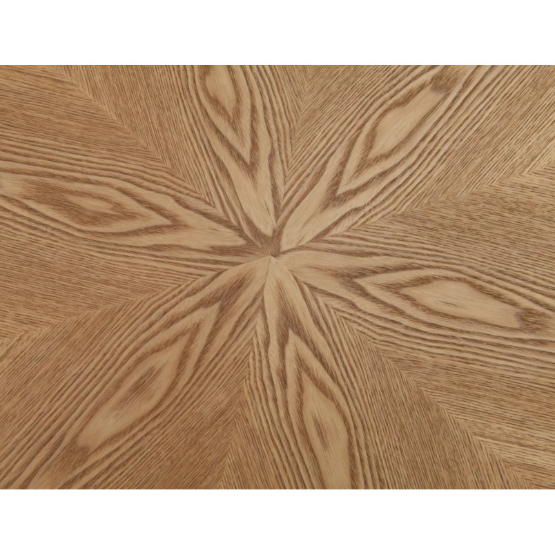 Stół okrągły Angel 100cm dąb/czarny Signal - Elegancki design