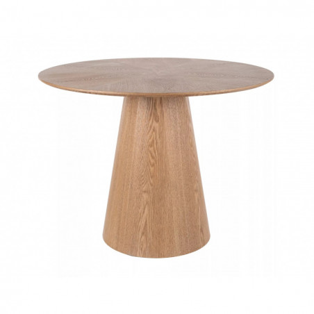 Stół okrągły Angel 100cm dąb Signal - Elegancki design