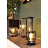 Lampa Ogrodowa Cadix Czarna - Lucide | Słupki Ogrodowe