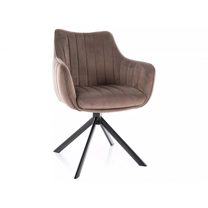 Krzesło welurowe Azalia Velvet Signal - Elegancki design i wygoda