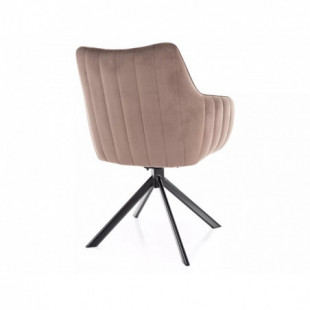 Krzesło welurowe Azalia Velvet Signal - Elegancki design i wygoda