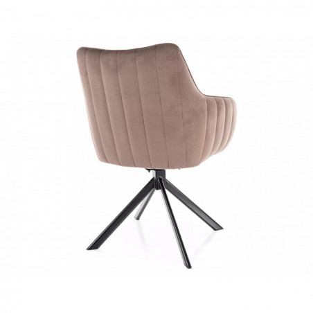 Krzesło welurowe Azalia Velvet Signal - Elegancki design i wygoda