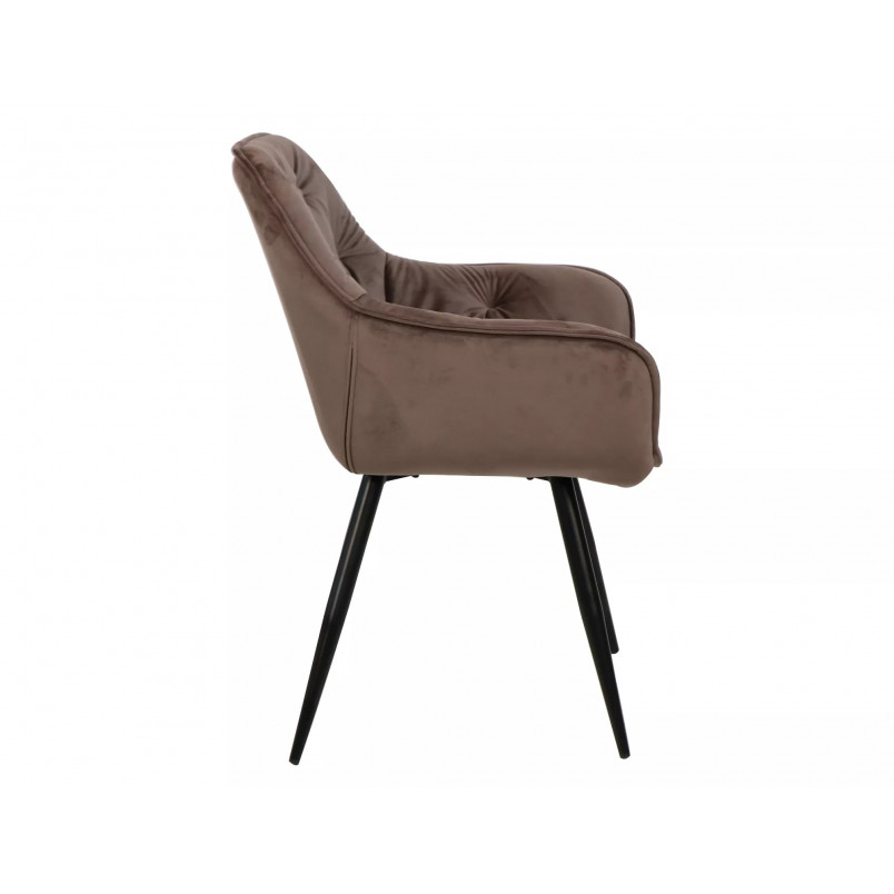 Krzesło welurowe Signal Cherry Velvet - Stylowy design i komfort