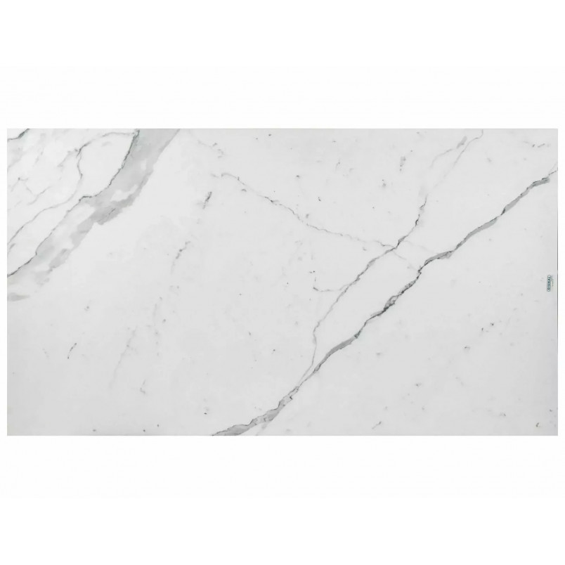 Stół rozkładany Dolce Signal | 180-240x95cm | Biały marmur