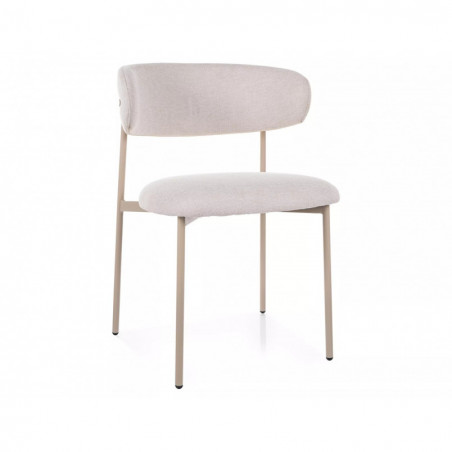 Krzesło Signal Elton: Elegancki design, jasny beż - Kup teraz!