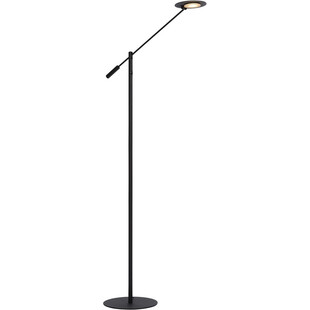 Lampa podłogowa z ruchomym ramieniem Anselmo Led Czarna marki Lucide
