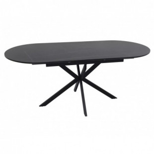 Stół rozkładany Signal Gaston: Elegancki design, ceramika, 140cm